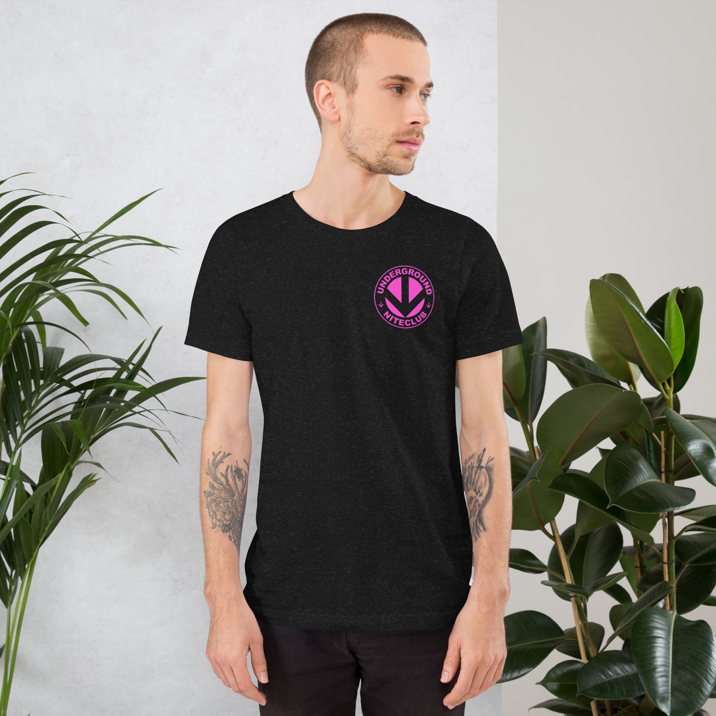 Underground Pink Unisex t-shirt