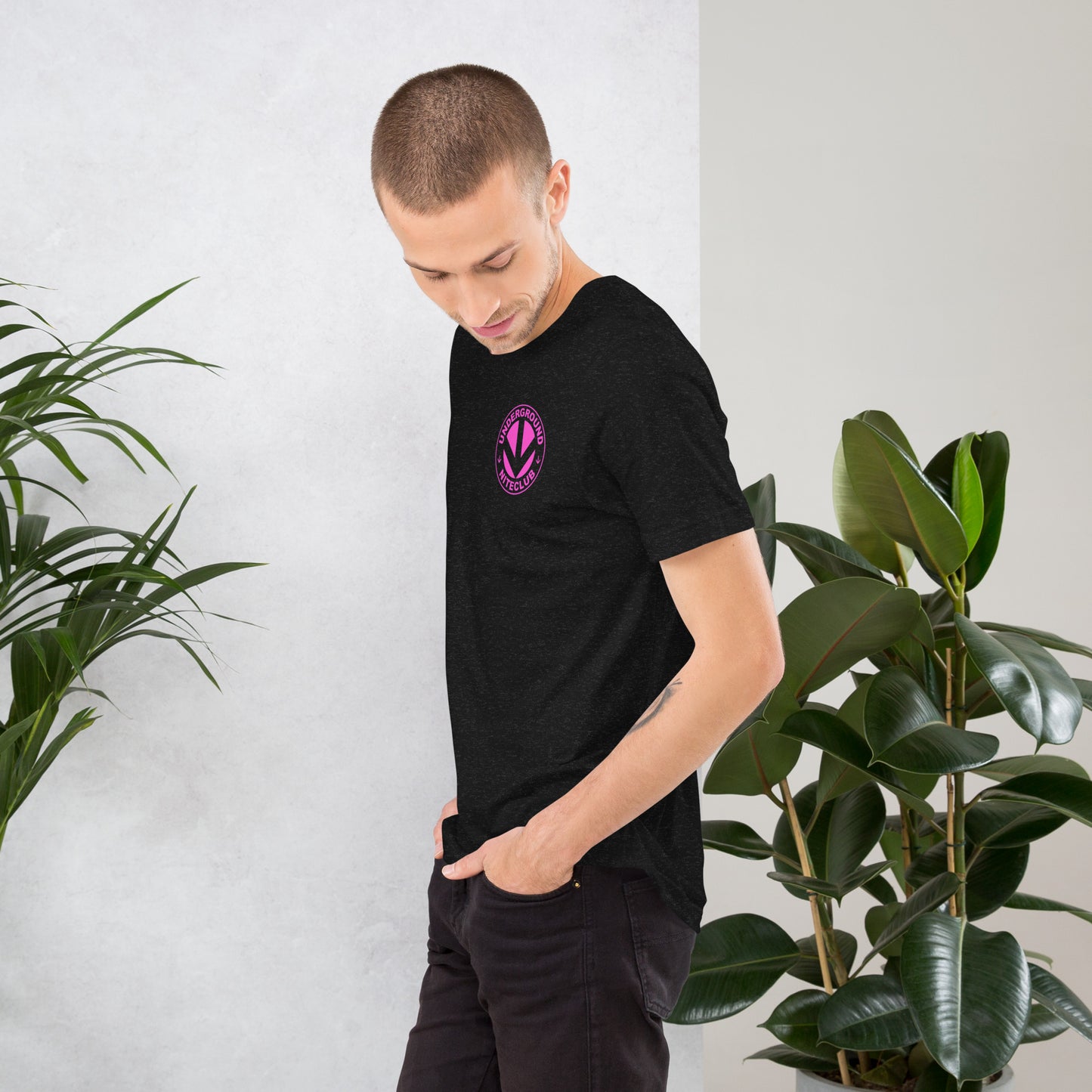 Underground Pink Unisex t-shirt