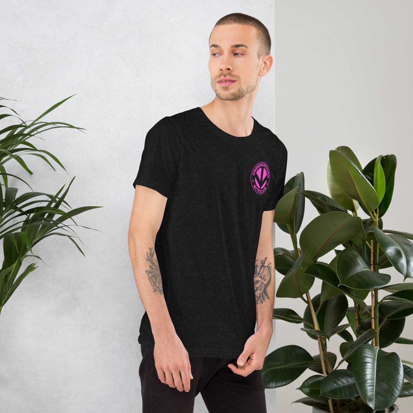 Underground Pink Unisex t-shirt