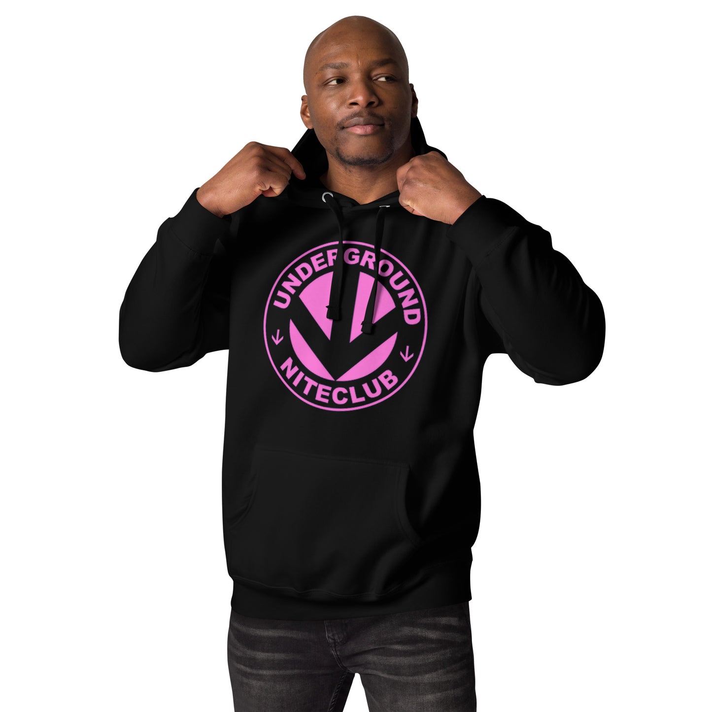 Undeground Pink Hoodie